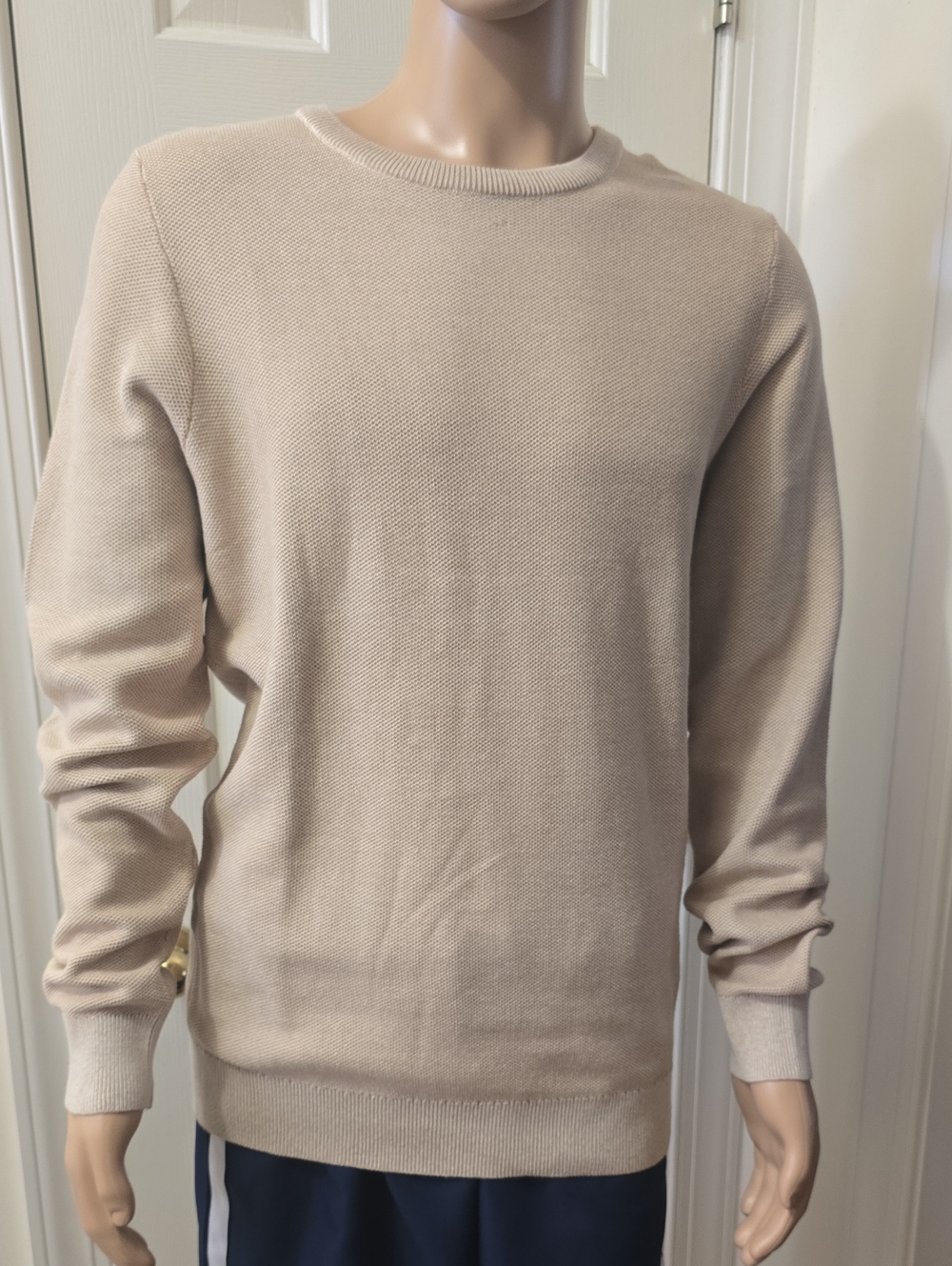 IZOD Brand Men's Big And Tall Tan Pullover Sweater Size Large Tall (LT)